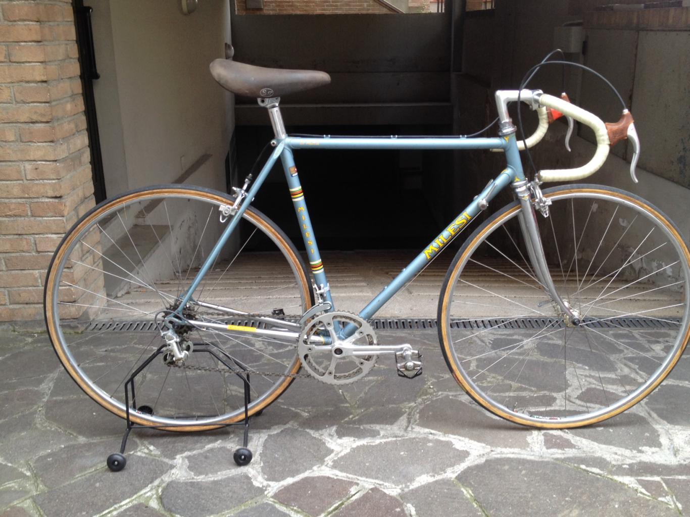 [VENDUTO] Milesi Special fatta da Losa bici vintage tubi columbus SL ...